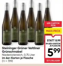 Maximarkt Steininger grüner veltliner grünschnabel Angebot