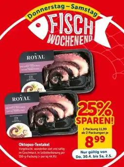 Interspar Oktopus-Tentakel Angebot
