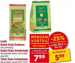 Interspar Lindt Dubai Style Pralinen Angebot
