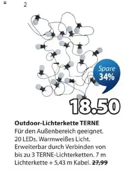 JYSK Outdoor-lichterkette terne Angebot
