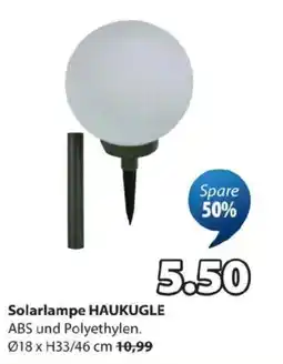 JYSK Solarlampe haukugle Angebot