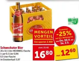 Interspar Schwechater bier Angebot
