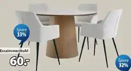 JYSK Esszimmerstuhl PURHUS off-white/schwarz 3640128 JYSK Angebot