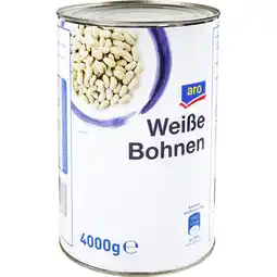 Metro Weiße Bohnen, Preisangabe ohne MwSt. (Preis inkl. MwSt. 6,11 €), METRO Angebot