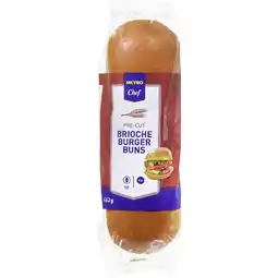 Metro Brioche Burger Buns, Preisangabe ohne MwSt. (Preis inkl. MwSt. 3,62 €), METRO Angebot