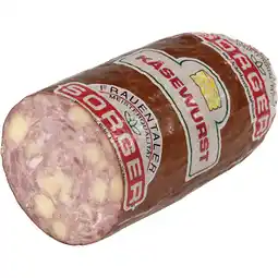 Metro Käsewurst, Preisangabe ohne MwSt. (Preis inkl. MwSt. 10,99 €), METRO Angebot