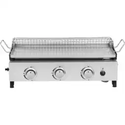 Metro Gasgrillplatte Tornada 3-Brenner, Preisangabe ohne MwSt. (Preis inkl. MwSt. 154,80 €), METRO Angebot