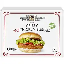 Metro Nochicken Crispy Burger, Preisangabe ohne MwSt. (Preis inkl. MwSt. 1,64 €), METRO Angebot