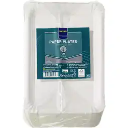 Metro Pappteller 16,5 x 23 cm, Preisangabe ohne MwSt. (Preis inkl. MwSt. 12,05 €), METRO Angebot