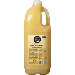 Metro Orangensaft HPP, Preisangabe ohne MwSt. (Preis inkl. MwSt. 15,48 €), METRO Angebot