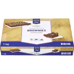 Metro Brownies geschnitten, Preisangabe ohne MwSt. (Preis inkl. MwSt. 21,88 €), METRO Angebot
