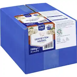 Metro Serviettenknödel ganz od. geschnitten, Preisangabe ohne MwSt. (Preis inkl. MwSt. 11,10 €), METRO Angebot