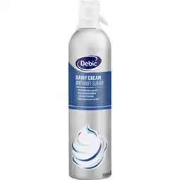 Metro Sprühsahne gesüßt od. ungesüßt, Preisangabe ohne MwSt. (Preis inkl. MwSt. 8,35 €), METRO Angebot