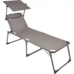 Metro Alu-Dreibeinliege XL, Preisangabe ohne MwSt. (Preis inkl. MwSt. 107,99 €), METRO Angebot