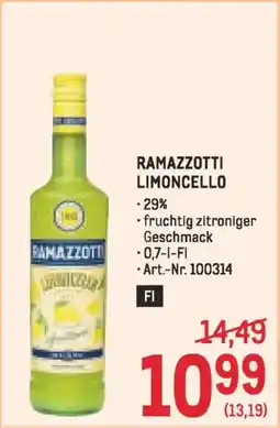 Metro Ramazzotti limoncello Angebot