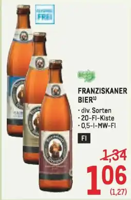 Metro Franziskaner bier¹ Angebot