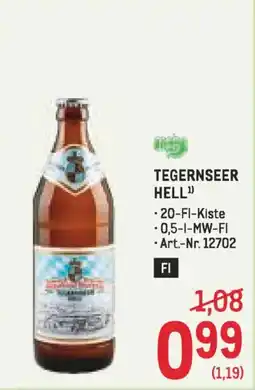 Metro Tegernseer hell Angebot