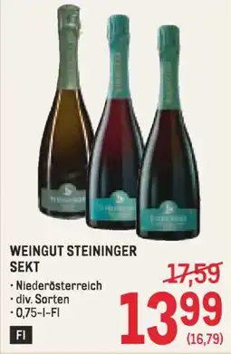 Metro Weingut steininger sekt Angebot