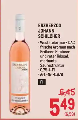 Metro Erzherzog johann schilcher Angebot