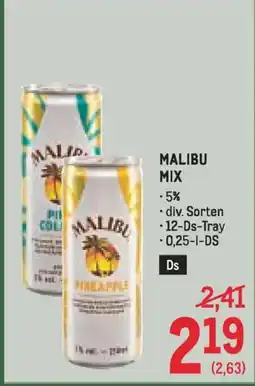 Metro Malibu mix Angebot