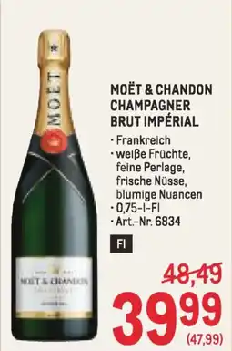 Metro Moët & chandon champagner brut impérial Angebot