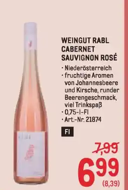 Metro Weingut rabl cabernet sauvignon rosé Angebot