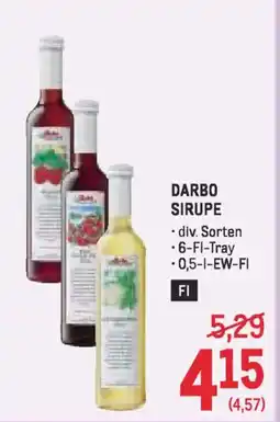Metro Darbo sirupe Angebot