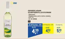 Metro Erzherzog johann gelber muskateller steiermark Angebot