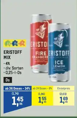 Metro Eristoff mix Angebot