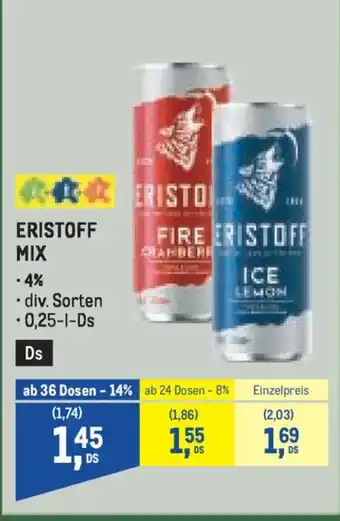 Eristoff mix