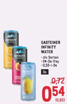 Metro Gasteiner infinity water Angebot