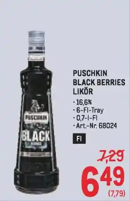 Metro Puschkin black berries likör Angebot