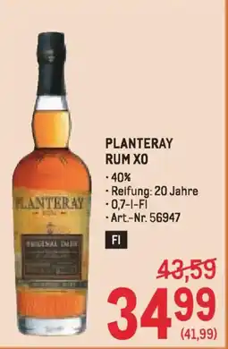 Metro Planteray rum xo Angebot