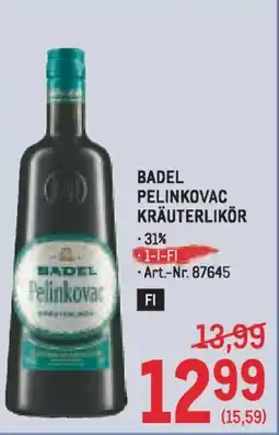 Metro Badel pelinkovac kräuterlikör Angebot