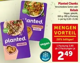 Interspar Planted chunks oder kebab Angebot