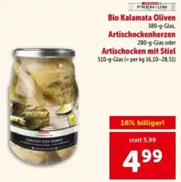 Interspar Bio kalamata oliven Angebot