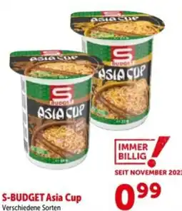Interspar S-budget asia cup Angebot