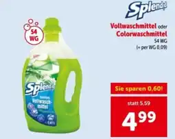 Interspar Vollwaschmittel oder colorwaschmittel Angebot