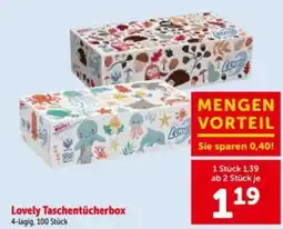 Interspar Lovely Taschentücherbox Angebot