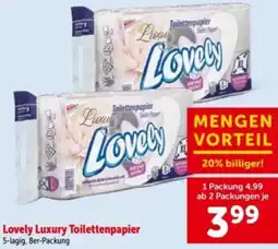 Interspar Lovely Luxury Toilettenpapier Angebot