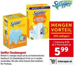 Interspar Swiffer staubmagnet Angebot