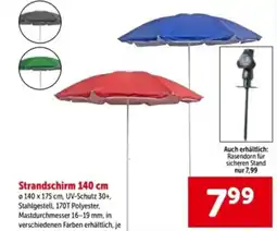 Interspar Strandschirm Angebot