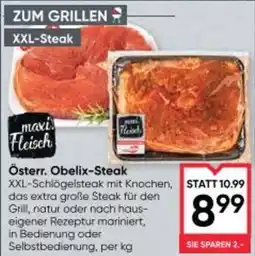 Maximarkt Österr. obelix-steak Angebot