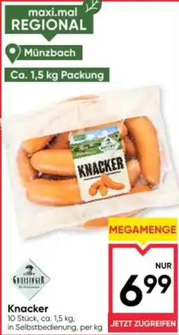 Maximarkt Knacker Angebot