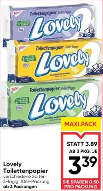 Maximarkt Lovely toilettenpapier Angebot
