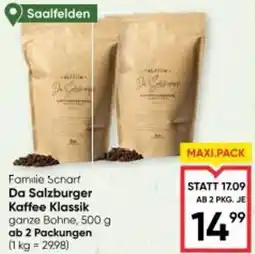 Maximarkt Familie Scharf Da Salzburger Kaffee Klassik Angebot