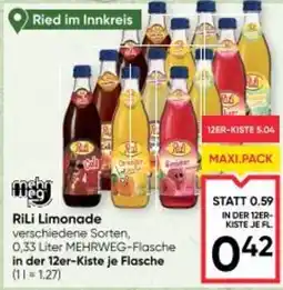 Maximarkt Rili limonade Angebot