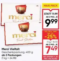 Maximarkt Merci vielfalt Angebot