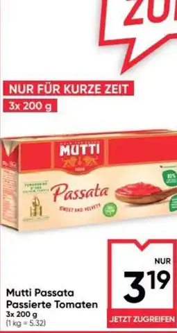 Maximarkt Mutti Passata Passierte Tomaten Angebot