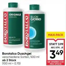 Maximarkt Borotalco Duschgel Angebot